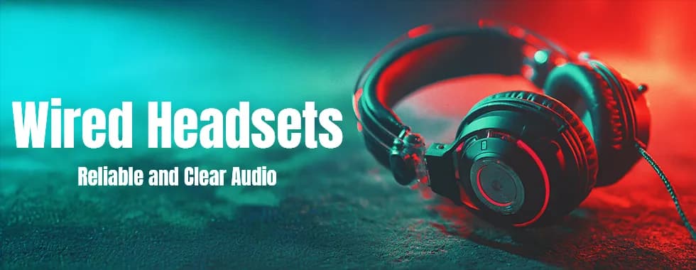 Wired Headset - High-Quality Audio