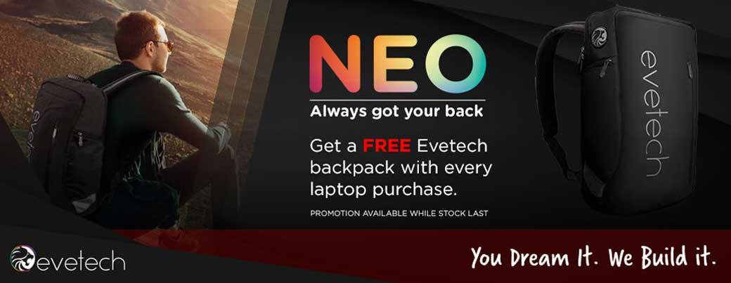 Evetech NEO Backpack (Laptop)