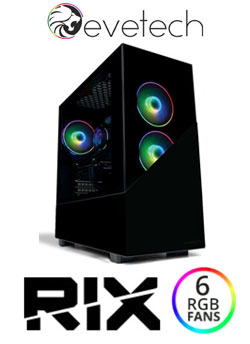 MXZ High Performance Gaming PC, Ryzen 5 7500F, RTX 4060, A620M S2H,16GB  DDR5,1TB NVME, 5 RGB Fans, Windows 11 Pro Ready to use (R5 7500F| RTX 4060)