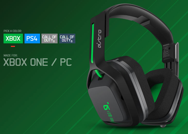 astro a20 wireless call of duty xbox one headset