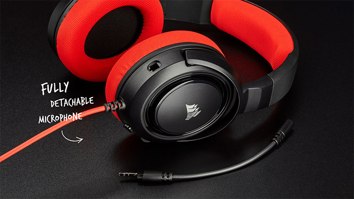 Corsair Hs35 Stereo Gaming Headset Red Best Deal South Africa
