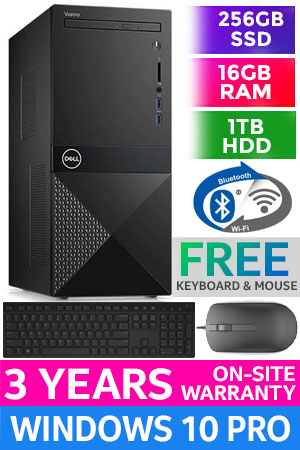 Buy Dell Vostro 3671 Core I7 Pro Desktop Pc With 16gb Ram And 256gb Ssd At Evetech Co Za