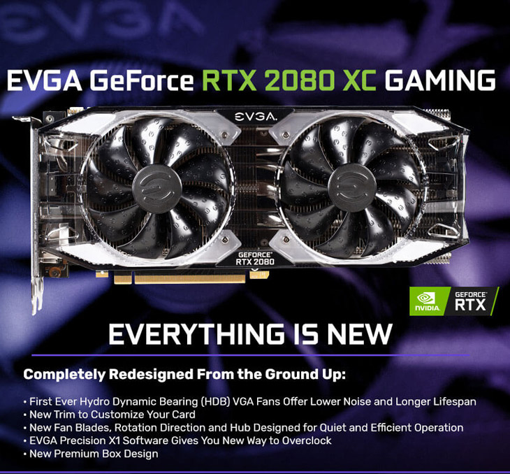EVGA GeForce RTX 2080 XC Gaming - Best 