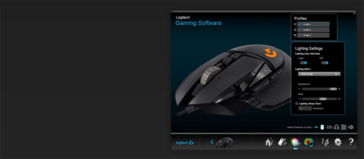 logitech g502 hero gaming mouse software download