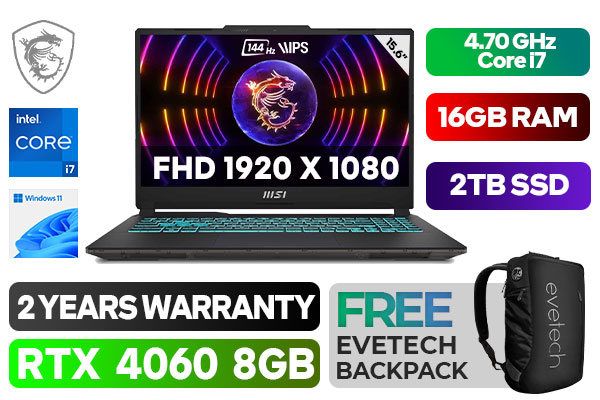 Best Buy: MSI Thin GF63 12V 15.6 Gaming Laptop Intel 12th Gen