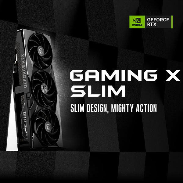 MSI GeForce RTX™ 4090 GAMING X SLIM 24G