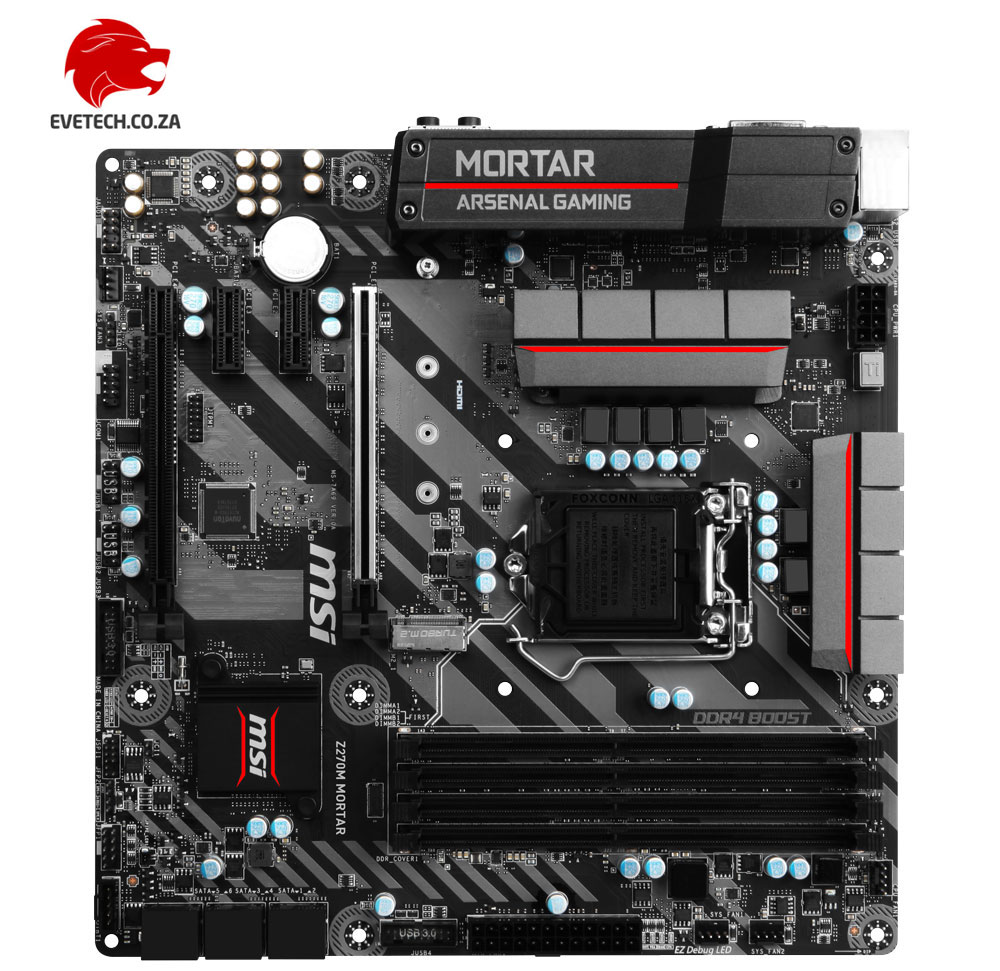 MSI Z270M MORTAR Intel Motherboard - Free Shipping - South Africa