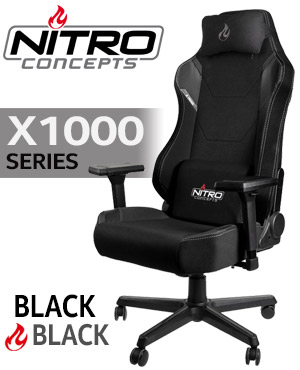 Nitro Concepts X1000 Gaming Chair Black Best Deal South Africa