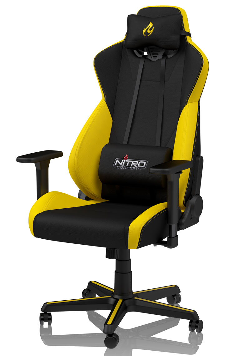 Fabric Gaming Chair : Corsair T3 RUSH Fabric Gaming Chair - Grey