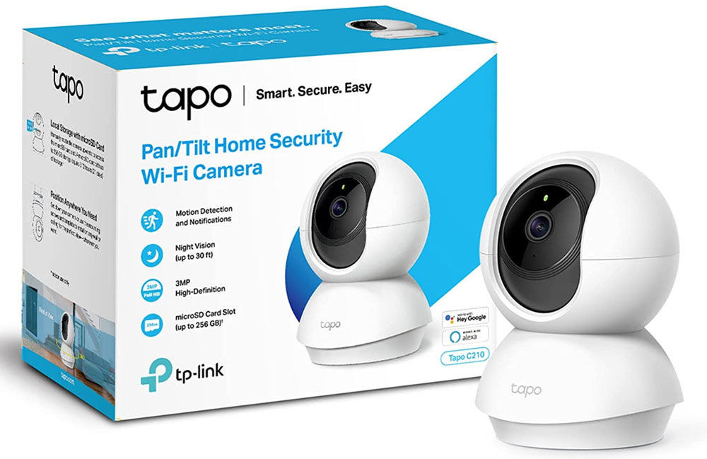 TP-Link Tapo 2K Security Camera for Baby Monitor, Dog Camera w/ Motion  Detection, 2-Way Audio, Night Vision, Cloud & SD Card Storage (Up to 256  GB), Works w/ Alexa & Google Home