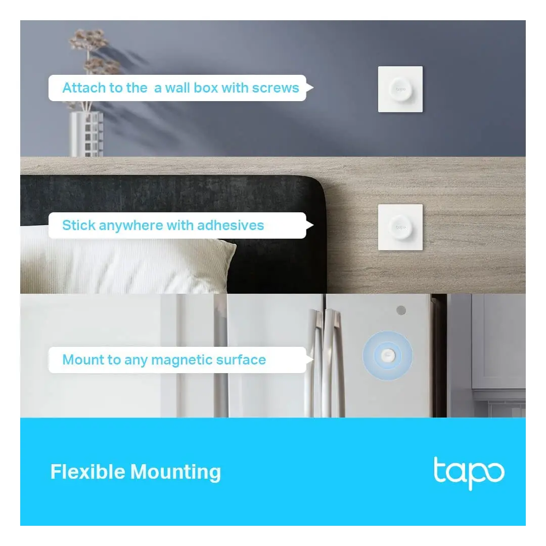 Tapo Smart Remote Dimmer Switch, Multiple Ways Control, Real-Time  Notifications, No wire Required, Battery included, Tapo Hub Required sold