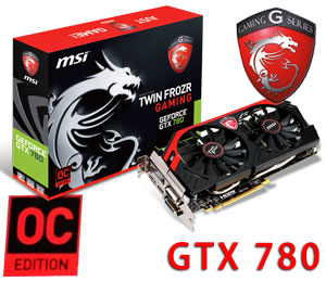 N780 TF 3GD5/OC GeForce GTX 780 3GB 