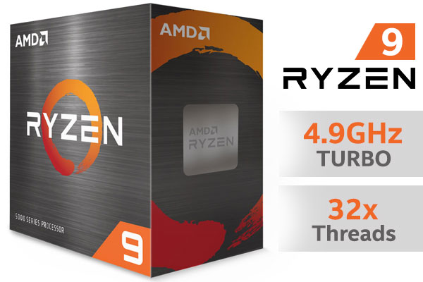 Ryzen9 5950x AMD CPU 16コア32スレッド