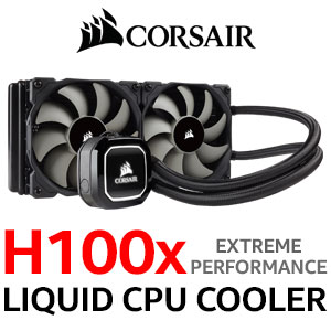 Hydro Series H100x High Performance Liquid CPU Cooler