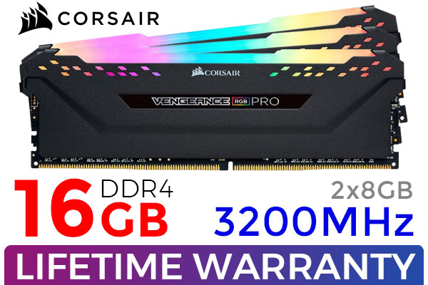 Corsair Vengeance RGB Pro 16GB (2x8GB) DDR4 3200MHz