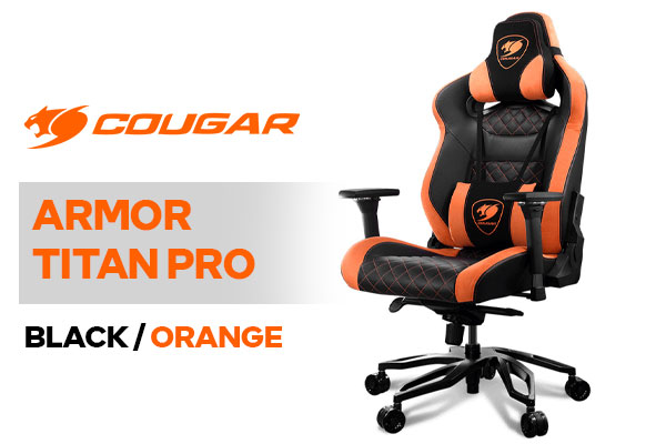 COUGAR ARMOR TITAN PRO ORANGE Gaming Chair - COUGAR ARMOR TITAN PRO ROYAL Gaming  Chair
