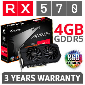 Gigabyte Aorus Radeon RX 570 4GB - Best 