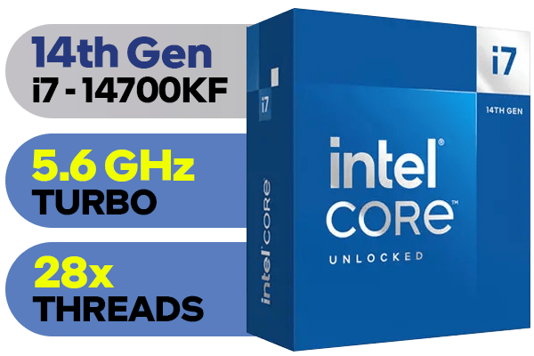 Intel 14th Gen Core i7 14700KF Processor