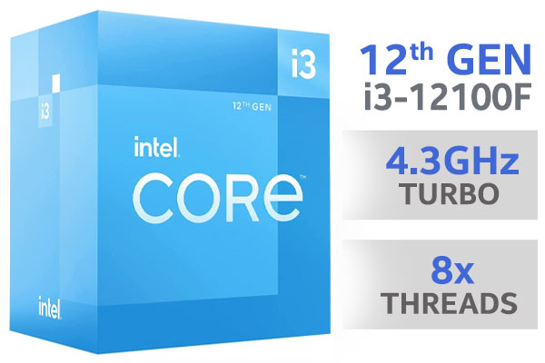 INTEL CPU Core i3-12100F