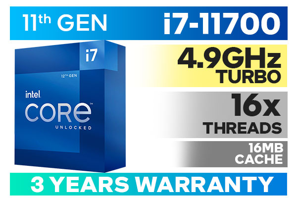 Intel Core i7-11700 Specs