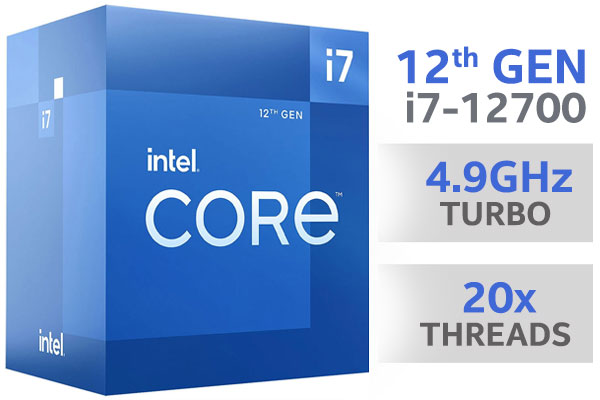 インテル INTEL CPU Core i7-12700 / 12/20 / 2.1GHz / 6xxChipset ...