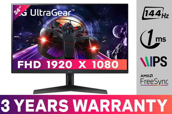 LG 24'' UltraGear 24GN60R IPS 144 Hz