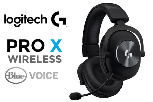 Logitech G PRO X Gaming Headset - Blue VO!CE, Detachable Microphone,  Comfortable Memory Foam Ear Pads, DTS Headphone 7.1 and 50 mm PRO G  Drivers