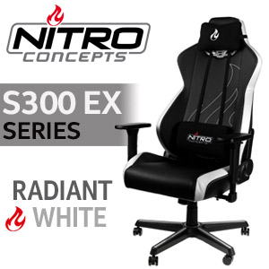 Nitro Concepts S300 Ex Gaming Chair Stealth Black Best Deal South Africa