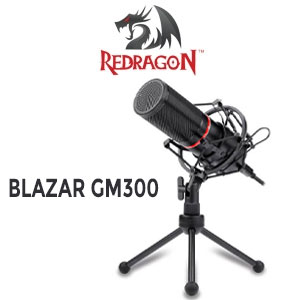 Micrófono Gamer Redragon Blazar GM300 – Doble click unilago