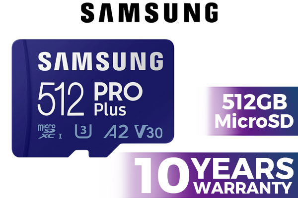 Samsung PRO Plus microSD 512 Go