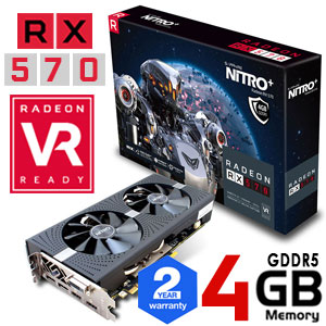 Sapphire Radeon RX 570 Nitro+ 4GB GDDR5 
