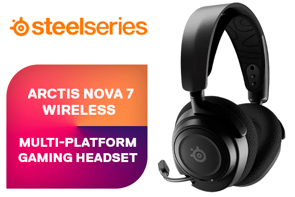 Steelseries Arctis Nova 7 Wireless Gaming Headset Black