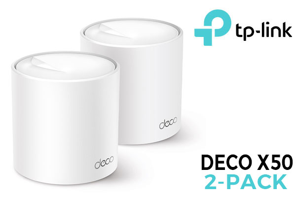 TP-LINK Deco X50 AX3000 Whole Home Mesh Wi-Fi Pack