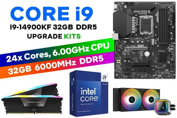Kit Upgrade - i9-14900KF + Z790 + 192 Go DDR5 
