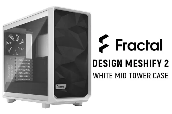 Fractal Design Meshify 2 Mid-Tower Case (Black) FD-C-MES2A-01