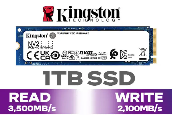 Kingston NV2 M.2 NVMe SSD-disk - SSD