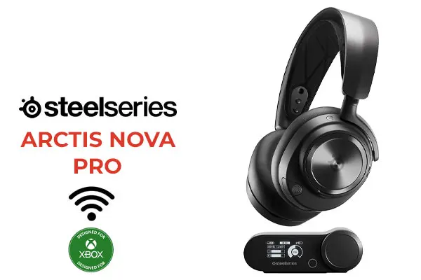 Steelseries Arctis Nova Pro Wireless Gaming Headset Black