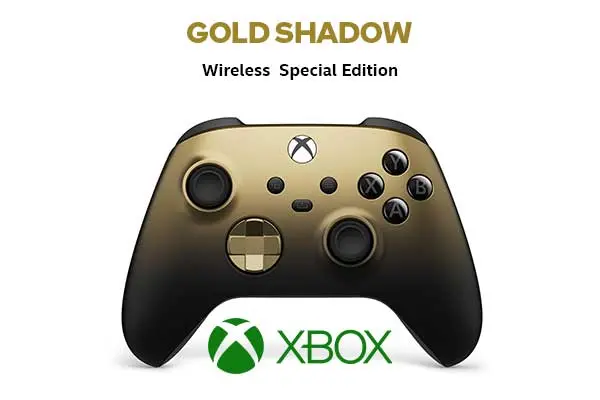 Xbox Special Edition Wireless Gaming Controller – Gold Shadow – Xbox Series  X|S, Xbox One, Windows PC, Android, and iOS