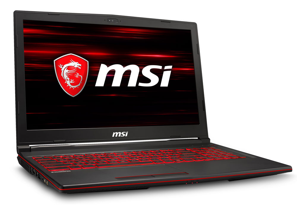 MSI GL63 Gaming Laptop 15.6 Intel Core i7-8750H, NVIDIA GeForce GTX 1050,  8gb RAM, 256gb SSD + 1TB HDD